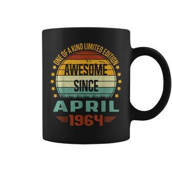 Awesome Since April 1964 Limited Edition 60Th Birthday Coffee Mug - Monsterry CA