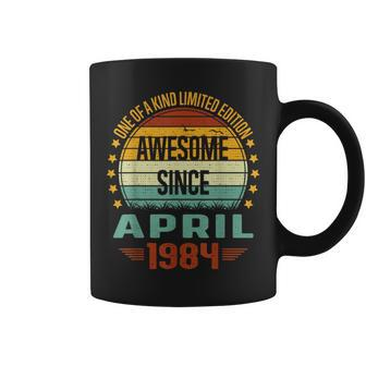 Awesome Since April 1984 Limited Edition 40Th Birthday Coffee Mug - Monsterry DE