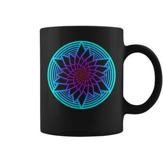 Awesome Sacred Geometry Trippy Psychedelic Hippie Coffee Mug - Thegiftio UK