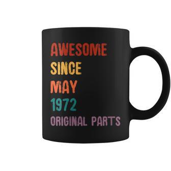 Awesome Since May 1972 Taurus And Gemini Zodiac Coffee Mug - Monsterry DE