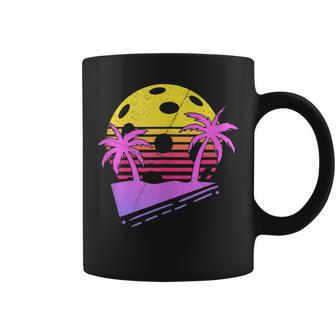 Awesome Retro Pickleball Player Print Pickle Ball Coffee Mug - Monsterry
