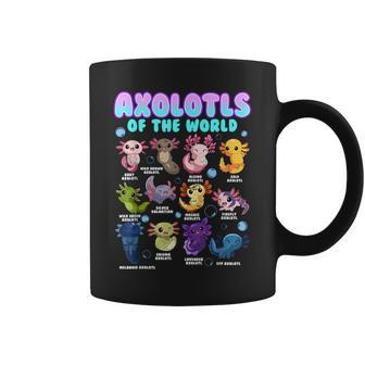 Axolotl Animals Of The World Kawaii Salamander Herpetology Coffee Mug - Thegiftio UK