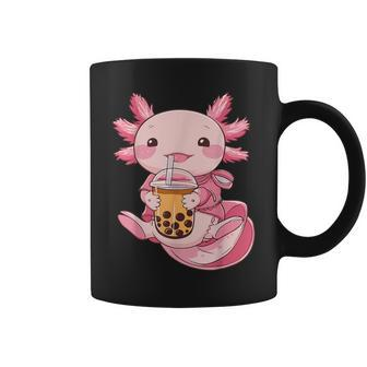 Axolotl Boba Tea Kawaii Cute Anime Lover Boy Kid Girls Coffee Mug - Thegiftio UK