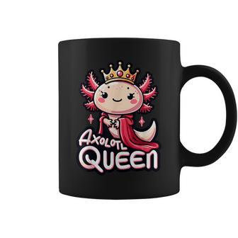 Axolotl Queen Girls Axolotl Lover Axolotl Coffee Mug - Seseable