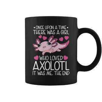 Axolotl There Was A Girl Who Loved Axolotls Coffee Mug - Thegiftio UK