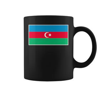 Azerbaijan Flag Vintage Azerbaijani Colors Tassen - Seseable