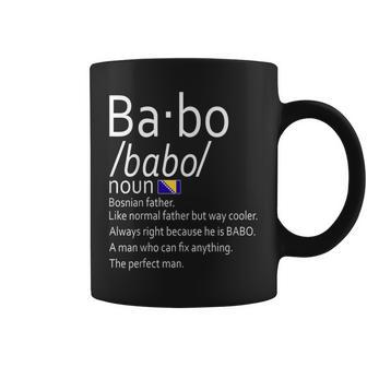 Babo Bosnian Dad Bosnia And Herzegovina Coffee Mug | Crazezy