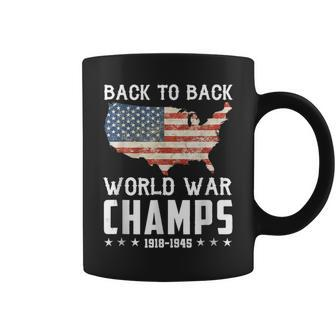 Back To Back Undefeated World War Champs 4Th Of July Coffee Mug - Seseable