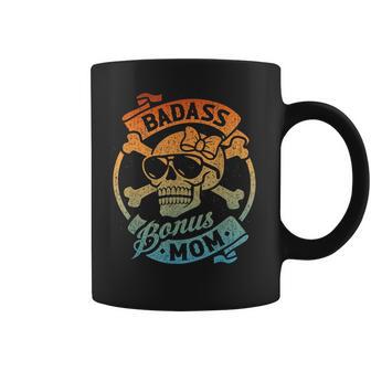 Badass Bonus Mom Stepmom Stepmother Mother's Day Coffee Mug - Thegiftio UK