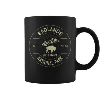 Badlands National Park Retro Vintage South Dakota Mom Coffee Mug - Monsterry DE