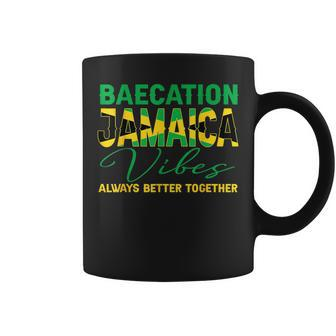Baecation Jamaica Vibes Matching Couple Vacation Trip Coffee Mug | Mazezy