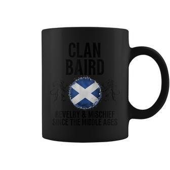 Baird Clan Scottish Family Name Scotland Heraldry Coffee Mug - Seseable