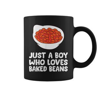 Baked Bean Boy Just A Boy Who Loves Baked Beans Coffee Mug - Thegiftio UK