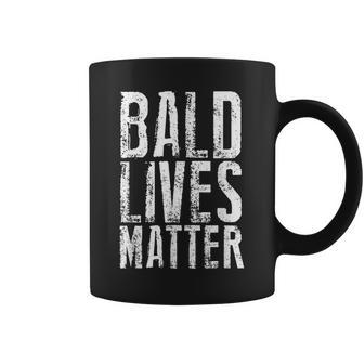 Bald Lives Matter Shaved Head Sexy Man Club T Coffee Mug - Monsterry DE