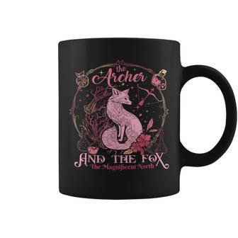 Ballad Of The Archer And The Fox Bookish Apparel Book Lover Coffee Mug - Monsterry DE