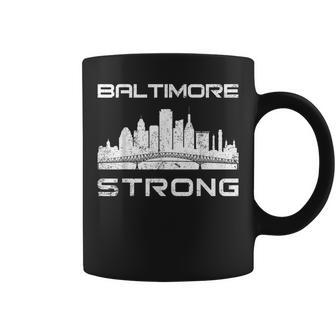 Baltimore Heart Baltimore Bridge Baltimore Strong Coffee Mug - Seseable