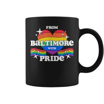 From Baltimore With Pride Lgbtq Gay Lgbt Homosexual Coffee Mug - Monsterry AU