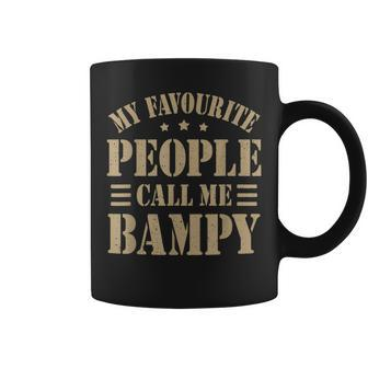 Bampy From Grandchildren For Bampy Fathers Day Coffee Mug - Monsterry DE