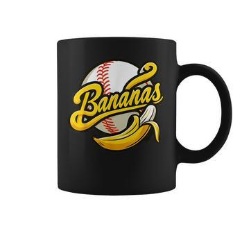 Banana Baseball Lover Cool Game For Kawaii Coffee Mug - Monsterry