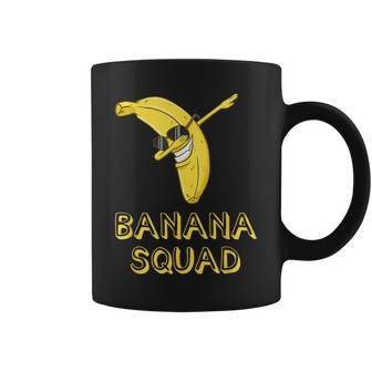 Banana Dabbing Sunglasses Smiling Face Fruit Lover Coffee Mug - Seseable