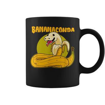 Bananaconda Snake With Banana Pyjamas Anaconda Python Coffee Mug - Monsterry AU