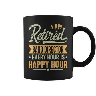 Band Director Retired Coffee Mug - Monsterry UK