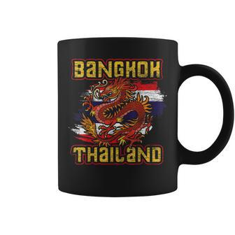 Bangkok Dragon Thai Food Thai Flag Tassen - Seseable