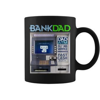 Bank Of Dad Atm Coffee Mug | Crazezy UK