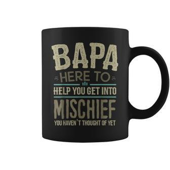 Bapa From Grandchildren For Fathers Day Bapa Coffee Mug - Monsterry CA