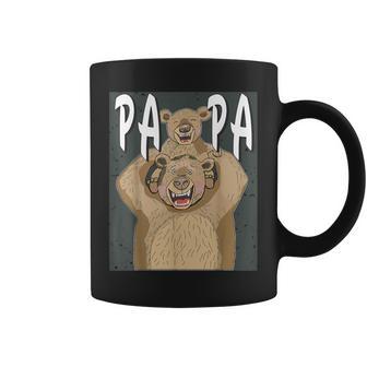 Bär Papa Kind Papaater Kind Junge Mädchen Papa Tassen - Geschenkecke