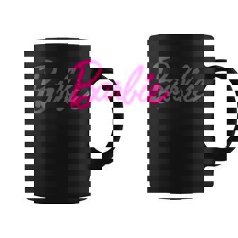 Barbie Mujer Logo Barbie Oficial Taza de café - Regaloses