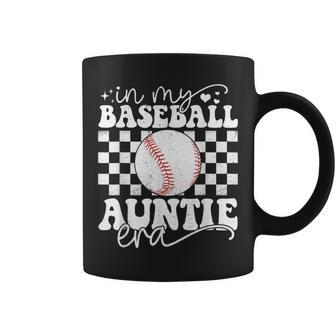 In My Baseball Auntie Era Baseball Auntie Mother's Day Coffee Mug - Monsterry DE