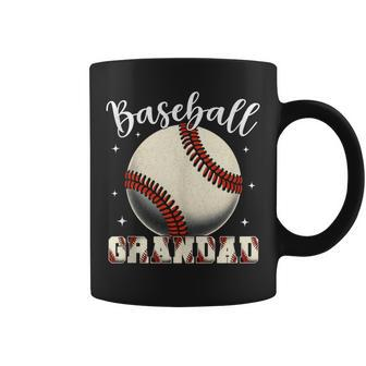 Baseball Grandad Retro Baseball Player Daddy Father's Day Coffee Mug - Thegiftio UK