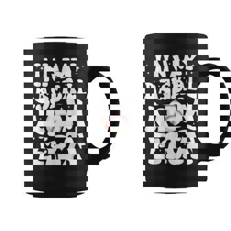 In My Baseball Mom Era Cute Groovy Baseball Coffee Mug - Thegiftio UK