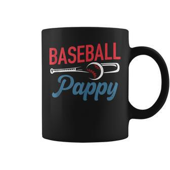 Baseball Pappy Life Happy Father's Day Dad Grandpa Men Coffee Mug - Thegiftio UK