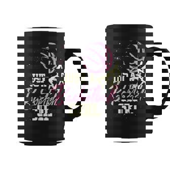 Basketball Player Just A Basketball Girl Basketball Coffee Mug | Seseable FR