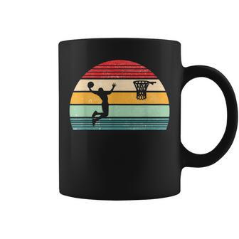 Basketball Player Retro Vintage Basketball Coffee Mug - Monsterry UK