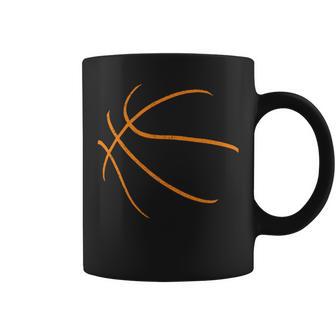 Basketball Silhouette Bball Player Coach Sports Baller Coffee Mug - Monsterry UK