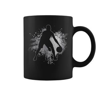 Basketball Vintage Bball Player Coach Sports Baller Coffee Mug - Monsterry DE