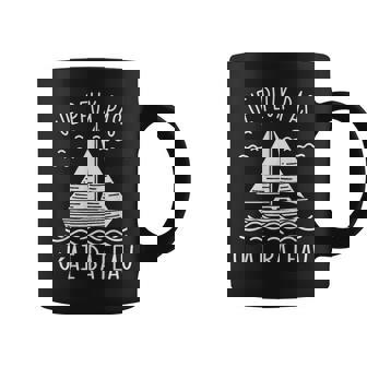 Bateau Cadeau Marin Humour Je Peux Pas J'ai Bateau Tasse - Cadeauxyz