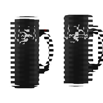 Battement De Cœur Joueur Handball Maillot Handball Tasse - Cadeauxyz