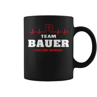 Bauer Surname Family Name Team Bauer Lifetime Member Coffee Mug - Seseable