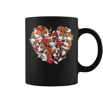 My Beagle My Love My Heart Coffee Mug | Mazezy