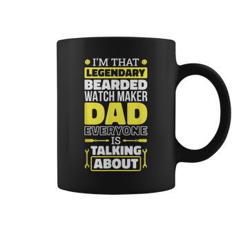 Bearded Watch Maker Dad And Horologist For Father's Day Coffee Mug - Monsterry AU