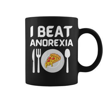 I Beat Survived Anorexia Awareness Coffee Mug | Mazezy