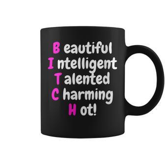 Beau Talentueux Intelligent Charmant Tasse - Cadeauxyz