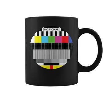 Beautiful No Signal Tv Colorful Test Pattern Classic Coffee Mug - Monsterry