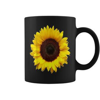 Beautiful Yellow Sunflower Sun Flower Blooms Coffee Mug - Monsterry