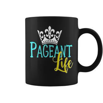 Beauty Pageant Glitz Daughter Mom Crown Life Coffee Mug - Monsterry
