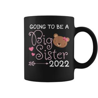Become Big Sister 2022 Bear Sis Coffee Mug - Monsterry CA